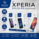 IMOS ฟิล์มกระจก SOLID-EX / SOLID-EX2 Glass Screen Protector สำหรับ SONY Xperia 1 VIII / 1 VII / 1 VI / 1 V / 1 IV
