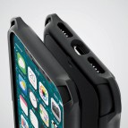 (แถมฟิล์มกันกระแทก) เคส iPhone X / XS ELECOM Zero Shock Case