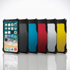 (แถมฟิล์มกันกระแทก) เคส iPhone X / XS ELECOM Zero Shock Case