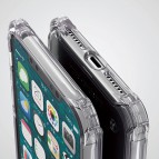 (แถมฟิล์มกันกระแทก) เคส iPhone XS Max ELECOM INVISIBLE Zero Shock Case