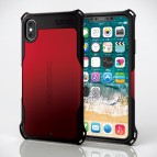 (แถมฟิล์มกันกระแทก) เคส iPhone XS Max ELECOM Zero Shock Case