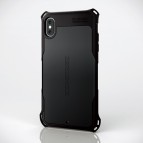 (แถมฟิล์มกันกระแทก) เคส iPhone XS Max ELECOM Zero Shock Case