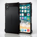 (แถมฟิล์มกันกระแทก) เคส iPhone XS Max ELECOM Zero Shock Case