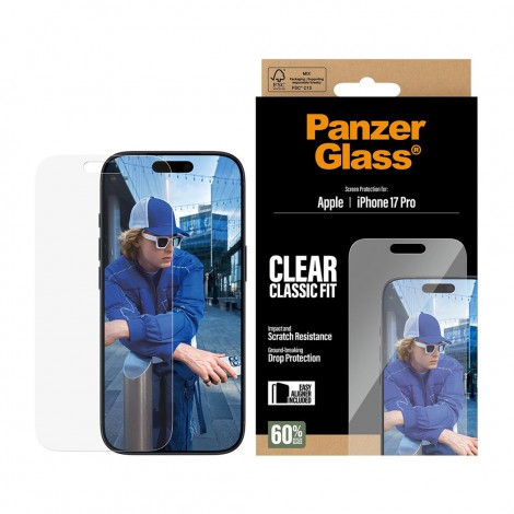 ฟิล์มกันรอย PanzerGlass Premium Screen Protector สำหรับ iPhone 17 / 16 / 15 / Air / Plus / Pro / Pro Max