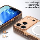 เคส FenixShield Crystal Hybrid II (Mark2) with Magnetic สำหรับ iPhone 17 / 16 / 15 / 14 / Air / Plus / Pro / Max