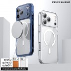 เคส FenixShield Crystal Hybrid II (Mark2) with Magnetic สำหรับ iPhone 17 / 16 / 15 / 14 / Air / Plus / Pro / Max