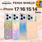 (แถมฟิล์ม) เคส FenixShield Tough Iridescent สำหรับ iPhone Air / 17 / 16 / 15 / 14 / Plus / Pro / Pro Max