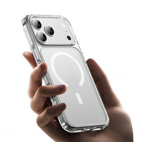 (แถมฟิล์ม) เคส FenixShield Crystal Hybrid [ Frosted Edition ] สำหรับ iPhone Air / 17 / 16 / 15 / Plus / Pro / Max