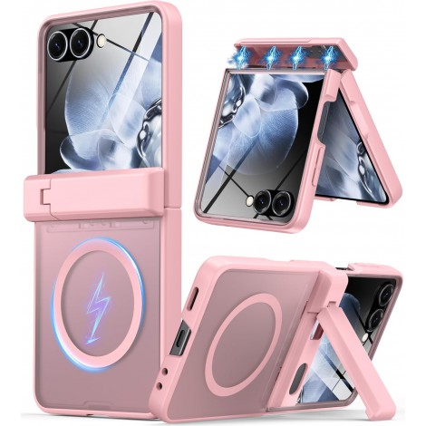  เคส พร้อมฟิล์มกระจก FenixShield Frost Stand สำหรับ Samsung Galaxy Z Flip7