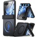  เคส พร้อมฟิล์มกระจก FenixShield Frost Stand สำหรับ Samsung Galaxy Z Flip7