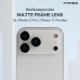 ฟิล์มกันรอยฐานกล้อง HiShield Matte Frame Camera Lens สำหรับ iPhone 17 Pro Max / 17 Pro