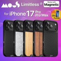 (แถมฟิล์ม) เคส iPhone Mous Limitless 6.0 Case สำหรับ iPhone 17 Pro / 17 Pro Max