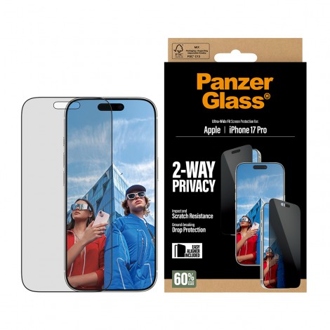 ฟิล์มกันรอย PanzerGlass Premium Screen Protector สำหรับ iPhone 17 / 16 / 15 / Air / Plus / Pro / Pro Max