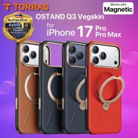 (ลดล้างสต็อค) เคส TORRAS OSTAND Q3 SPIN Vegskin สำหรับ iPhone 17 Pro / 17 Pro Max