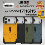 (แถมฟิล์ม) เคส UAG PATHFINDER / MagSafe สำหรับ iPhone 17 / 16 / 15 / Pro / Pro Max