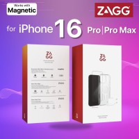เคส ฟิล์มและหัวชาร์จ ZAGG Bundle Set สำหรับ iPhone 16 Pro / 16 Pro Max