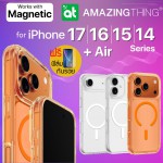 (แถมฟิล์ม) เคส AMAZINGTHING Minimal Drop Proof สำหรับ iPhone 17 / 16 / 15 / 14 / Air / Pro / Max / Plus 