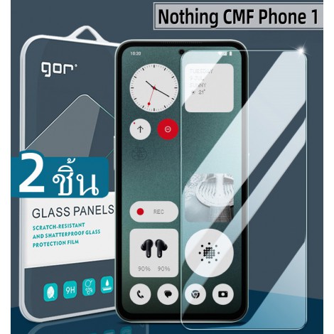 (2 ชิ้น) ฟิล์มกระจก GOR Glass สำหรับ Nothing Phone / CMF Phone 3a / 3a pro / 2 / 2a / 2a Plus / 1  