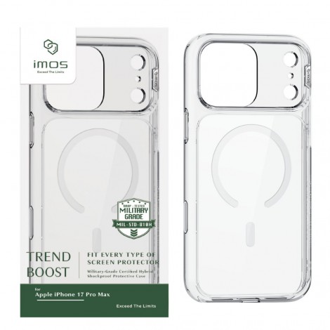 (แถมฟิล์ม) (มีปุ่ม Camera) เคส IMOS TREND BOOST สำหรับ iPhone Air / 17 / 17 Pro / 17 Pro Max