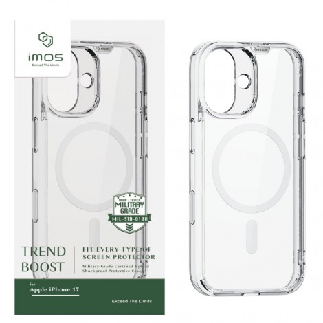 (แถมฟิล์ม) (มีปุ่ม Camera) เคส IMOS TREND BOOST สำหรับ iPhone Air / 17 / 17 Pro / 17 Pro Max