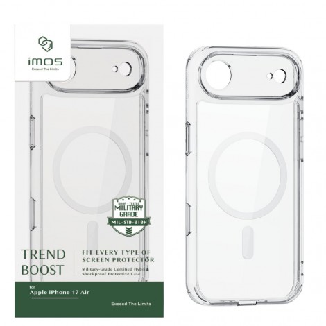 (แถมฟิล์ม) (มีปุ่ม Camera) เคส IMOS TREND BOOST สำหรับ iPhone Air / 17 / 17 Pro / 17 Pro Max