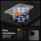 (2 Pack) กระจกกันรอย เลนส์กล้อง SPIGEN GlasTR EZ Fit Optik PRO สำหรับ iPhone 17 / 16 / 15 / Pro / Pro Max