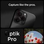 (2 Pack) กระจกกันรอย เลนส์กล้อง SPIGEN GlasTR EZ Fit Optik PRO สำหรับ iPhone 17 / 16 / 15 / Pro / Pro Max