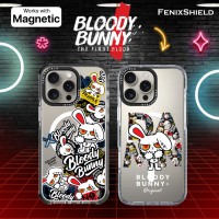 เคส FenixShield x Bloody Bunny [ GRAPHIC BOMB ] สำหรับ iPhone iPhone 16 / 15 / 14 / 13 / Plus / Pro / Max