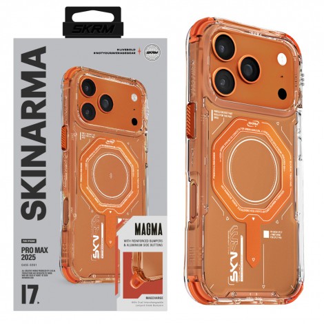 (แถมฟิล์ม) เคส SKINARMA  [ Magma | Spectra | Myst | Sonix | Vigor ]  สำหรับ iPhone 17 Pro / 17 Pro Max