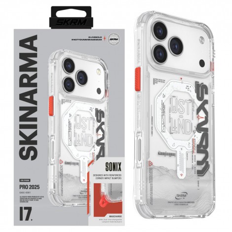 (แถมฟิล์ม) เคส SKINARMA  [ Magma | Spectra | Myst | Sonix | Vigor ]  สำหรับ iPhone 17 Pro / 17 Pro Max