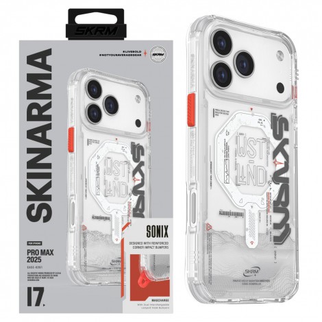 (แถมฟิล์ม) เคส SKINARMA  [ Magma | Spectra | Myst | Sonix | Vigor ]  สำหรับ iPhone 17 Pro / 17 Pro Max