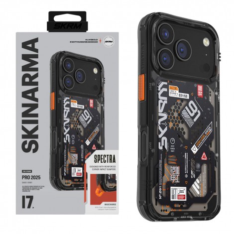 (แถมฟิล์ม) เคส SKINARMA  [ Magma | Spectra | Myst | Sonix | Vigor ]  สำหรับ iPhone 17 Pro / 17 Pro Max