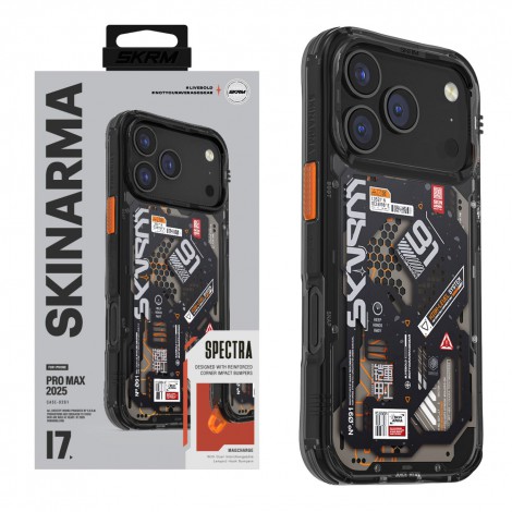 (แถมฟิล์ม) เคส SKINARMA  [ Magma | Spectra | Myst | Sonix | Vigor ]  สำหรับ iPhone 17 Pro / 17 Pro Max
