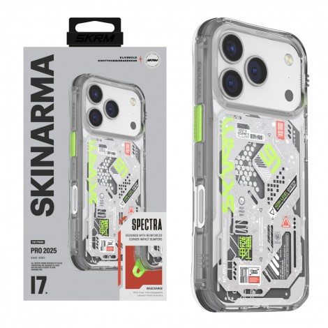 (แถมฟิล์ม) เคส SKINARMA  [ Magma | Spectra | Myst | Sonix | Vigor ]  สำหรับ iPhone 17 Pro / 17 Pro Max