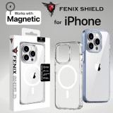 เคส FenixShield Crystal Hybrid II (Mark2) with Magnetic สำหรับ iPhone 15 / 14 / Pro / Plus / Pro Max