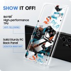 (แถมฟิล์ม) เคส FenixShield Crystal Hybrid [ CRAZY GAMER ] สำหรับ Samsung Galaxy S25 / S24 / S23 / S22 / Plus / Ultra / FE