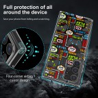 (แถมฟิล์ม) เคส FenixShield Crystal Hybrid [ EVERYDAY GAME ] สำหรับ Samsung Galaxy S25 / S24 / S23 / S22 / Plus / Ultra / FE