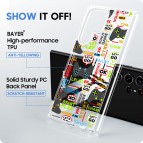 (แถมฟิล์ม) เคส FenixShield Crystal Hybrid [ EVERYDAY GAME ] สำหรับ Samsung Galaxy S25 / S24 / S23 / S22 / Plus / Ultra / FE