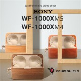 เคส Fenixshield Earphone Solid Wood Cover สำหรับ Sony WF-1000XM5 / WF-1000XM4