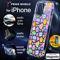 (แถมฟิล์ม) เคส FenixShield Crystal Hybrid [ Y2K ] with MagSafe สำหรับ iPhone 15 / 14 / 13 / 12 / Plus / Pro / Pro Max / mini