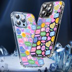 (แถมฟิล์ม) เคส FenixShield Crystal Hybrid [ Y2K ] สำหรับ iPhone 16e / 16 / 15 / 14 / 13 / 12 / Plus / Pro Max / mini