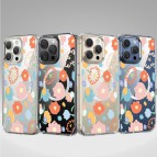 (แถมฟิล์ม) เคส FenixShield Crystal Hybrid [ FLORAL ] สำหรับ iPhone 16e / 16 / 15 / 14 / 13 / 12 / Plus / Pro Max / mini