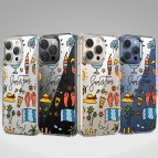 (แถมฟิล์ม) เคส FenixShield Crystal Hybrid [ SUMMER ] สำหรับ iPhone 16e / 16 / 15 / 14 / 13 / 12 / Plus / Pro Max / mini