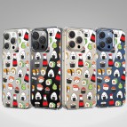 (แถมฟิล์ม) เคส FenixShield Crystal Hybrid [ SUSHI ] สำหรับ iPhone 16e / 16 / 15 / 14 / 13 / 12 / Plus / Pro Max / mini