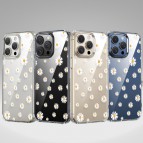 (แถมฟิล์ม) เคส FenixShield Crystal Hybrid [ WHITE DAISY ] สำหรับ iPhone 16e / 16 / 15 / 14 / 13 / 12 / Plus / Pro Max / mini