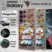 (แถมฟิล์ม) เคส FenixShield Crystal Hybrid [ GAME ON ] with MagSafe สำหรับ Samsung Galaxy S24 / S23 / S22 / Plus / Ultra / S23 FE