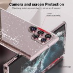 เคสกากเพชร พิมพ์ตัวอักษร FenixShield Bling Glitter สำหรับ Samsung Galaxy S25 / S24 / S23 / S22 / S21 / FE / Plus / Ultra / A54 / A14