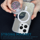  ที่จับโทรศัพท์ FenixShield Eleganz Snap SILVER CANDY Magnetic Grip Holder Stand