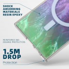  เคส FenixShield Eleganz AUROLA PULSE MagSafe สำหรับ Samsung Galaxy S24 Ultra