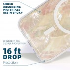  เคส FenixShield Eleganz CHAMPAGNE PULSE MagSafe สำหรับ iPhone 15 Pro Max